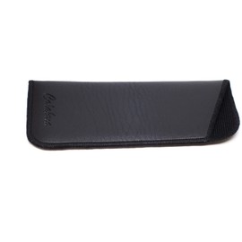 Mens Slim Half-Clip Case in Black or Brown (Black (No-Clip))
