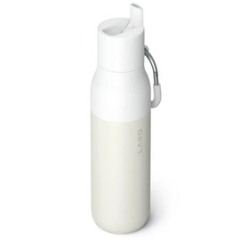 LARQ Filtered Water Bottle 500ml, Granite White