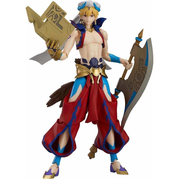 Max Factory Fate/Grand Order Absolute Demonic Front: Babylonia: Gilgamesh Figma Action Figure, Multicolor
