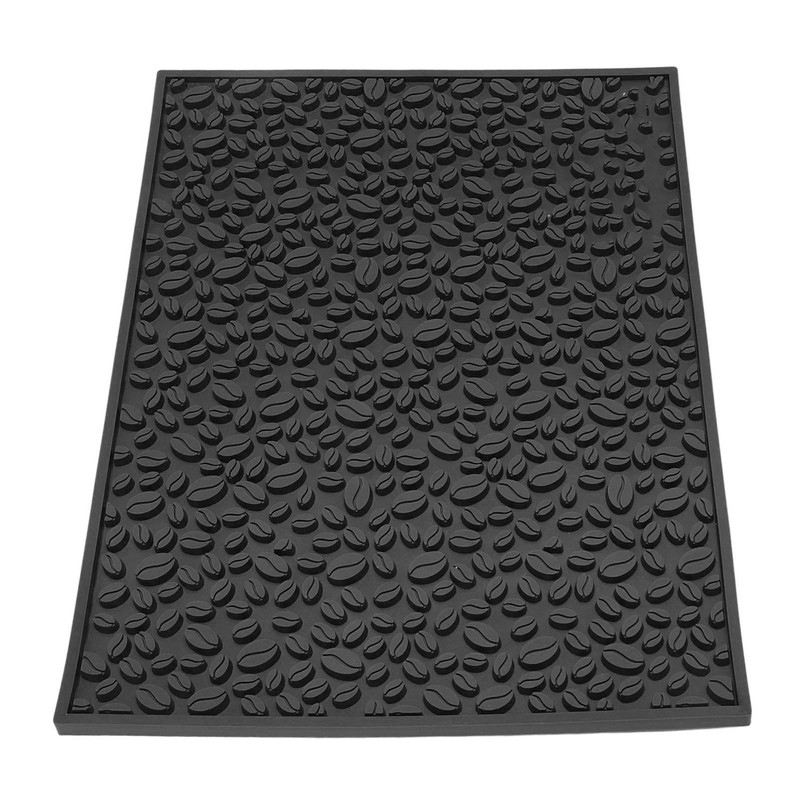Non Slip Cup Mat Coffee Bean Design Desktop Bar Counter