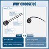 JA&MIU Radiator Cooling Fan Pigtail Harness Plug Connector Compatible with