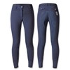 Full Seat Riding Culottes Butt Leather Ladies Junior Navy 140