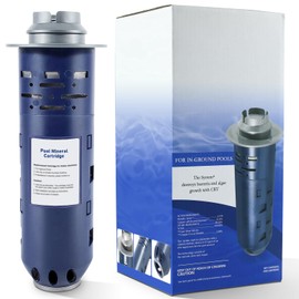 Replacement W28000 W28001 for Nature2 Duoclear 25 35 Pool Mineral Cartridge for Zodiac DuoClear Fusion, Fusion Soft, Vision Pro System Above Ground Inground, Deep Purple