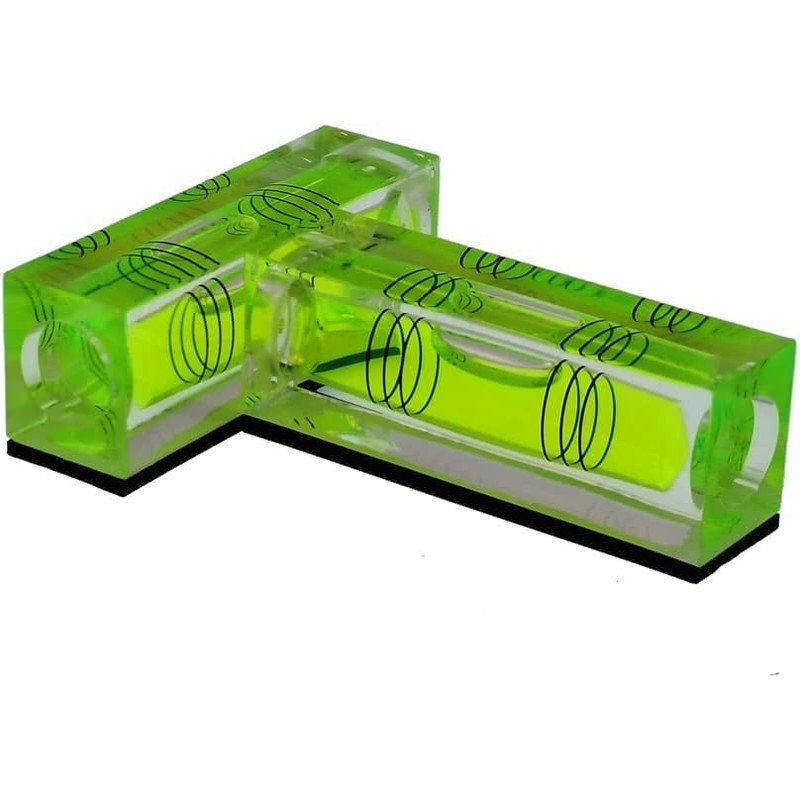 umei Mini Spirit Level T, Magnetic Function, Transparent, Modern, Transparent,