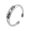 LOVECOM Lotus Promise Ring for Women 925 Sterling Silver Adjustable