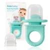 Frida Baby| Alimentador Push Pop Color Verde| Alimentador de silicona