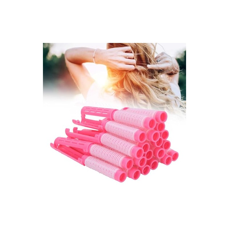 20pcs Varillas para Rizos de Pelo para Rizos Esponjosos, Set