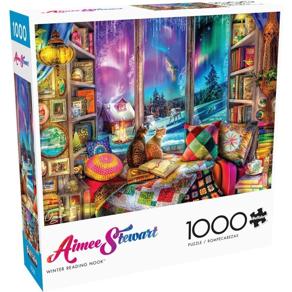 Buffalo Games - Aimee Stewart - Winter Reading Nook -