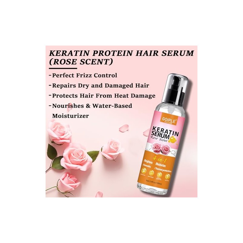 WOZUTUNT Serum Para El Cabello Con Proteína De Queratina Aceite