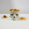 Fecheche Food Safe Skull Bowl for Eating, Ceramic Skull Shaped