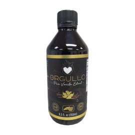 Un Orgullo – Pure Vanilla Extract – Made from Natural Vanilla Beans, For Chefs and Home Cooking, Baking, and Dessert Making (Vanilla extract, 8oz-pack of 1)