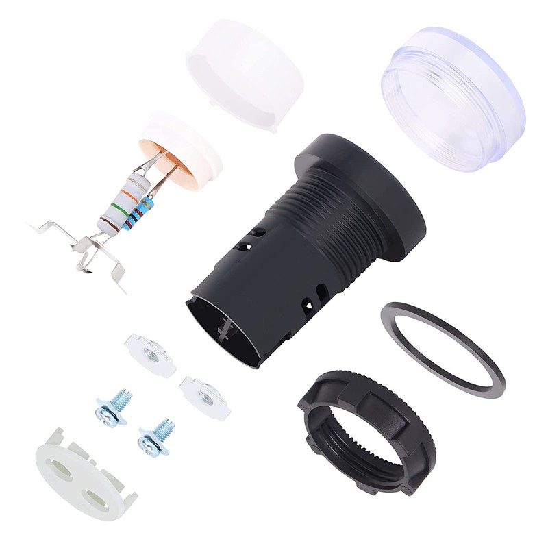 Gebildet Pack of 10 22 mm Indicator Light 220-380 VAC