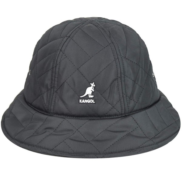 Kangol Quilted Casual Bucket Hat - Black (BK001) - 60-61