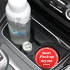 NYTKL 4 PCS Bling Car Cup Coasters, 2.75 Inch Non-Slip