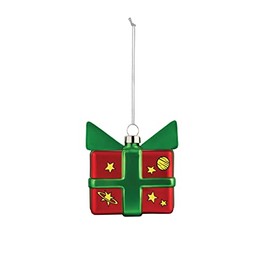 Alessi Massimo Giacon,Marcello Jori Christmas Ornament in Blown Glass. Hand-Decorated, Multicolour, One Size
