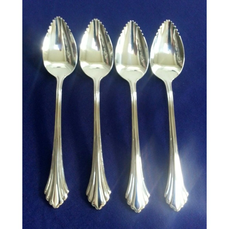 ONEIDA NEW Oneida REMBRANDT Fruit Spoons DISTINCTION Stainless Flatware -