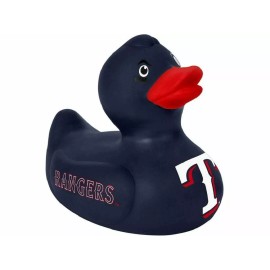 RARE TEXAS RANGERS VINYL TEAM DUCK RUBBER DUCKIE CHRISTMAS MAN CAVE GIFT