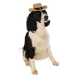 Rubies Cowboy Pet Hat for Dogs or Cats, S/M