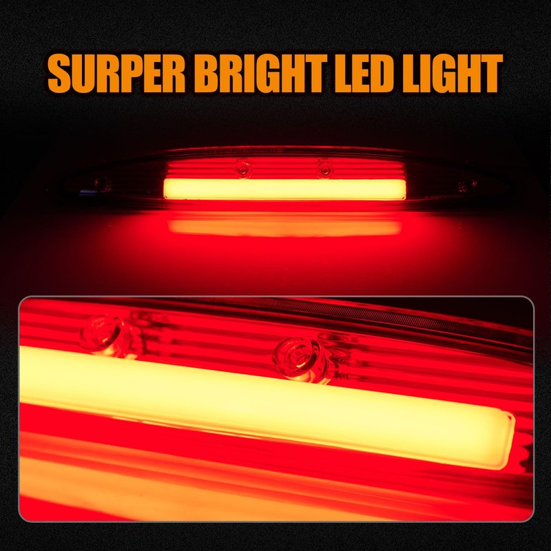 Cxdar Third 3rd Brake Light LED for 1997-2002 Ford Expedition,