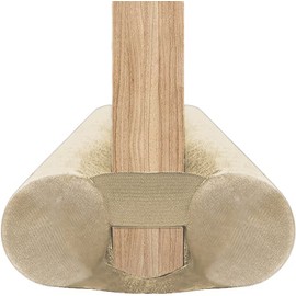 BKSAI Door Draft Stopper for Doors 31-39" No Adhesive Draft Stopper for Bottom of Door Draught Excluder Under Door Wind Blocker Reduce Noise Draught Excluder Sweep Sound Proof(Beige)