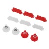 50pcs RC Car Racing Road Barrier Plastic Portable 10pcs RC