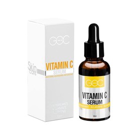 GOC, Suero de Vitamina C, Rejuvenece la piel del rostro, Reduce las manchas y pecas, Previene la aparición de nuevas, reduce finas líneas de expresión, GSKIN09