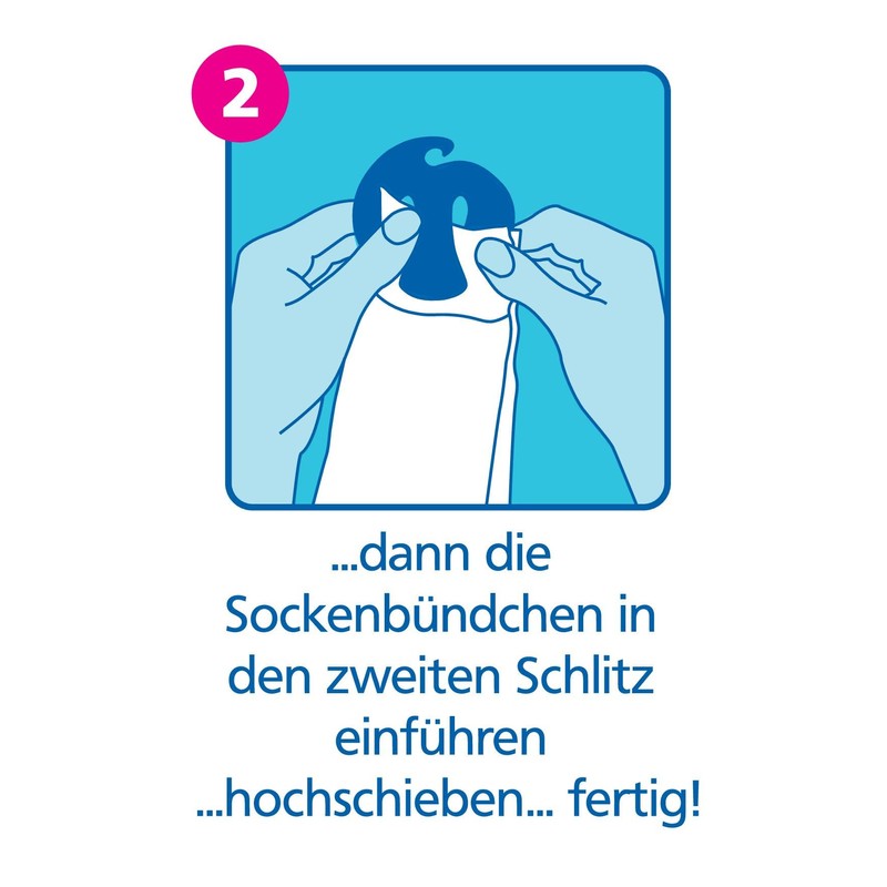 Sockstar Sockenclips Colours & Stripes - Basic Pack = 10