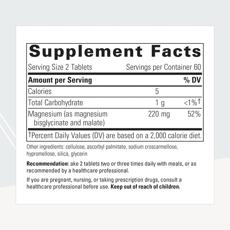 Integrative Therapeutics Integrative Therapeutics-Cortisol Manager-30 Tablets and Magnesium Glycinate-120 Tablets
