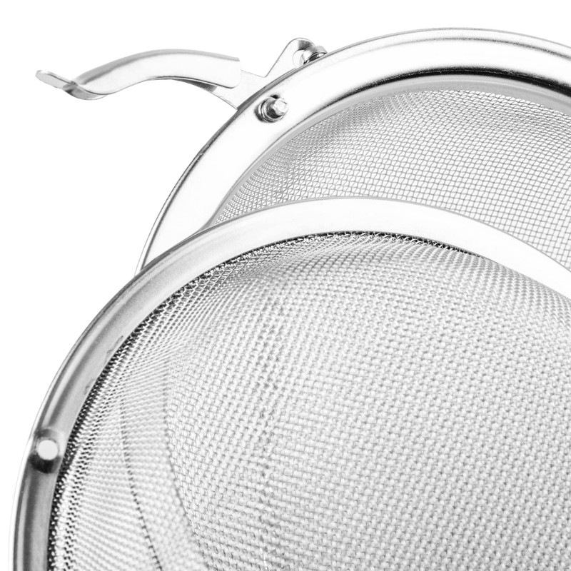 com-four® Tea Strainer Made of 304 Stainless Steel - Large