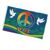 Peace Flag for Outside Polyester Cloth World Peace Flag Large
