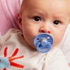Bibs Round Natural Dummy Pacifier - Studio Collection - Pin