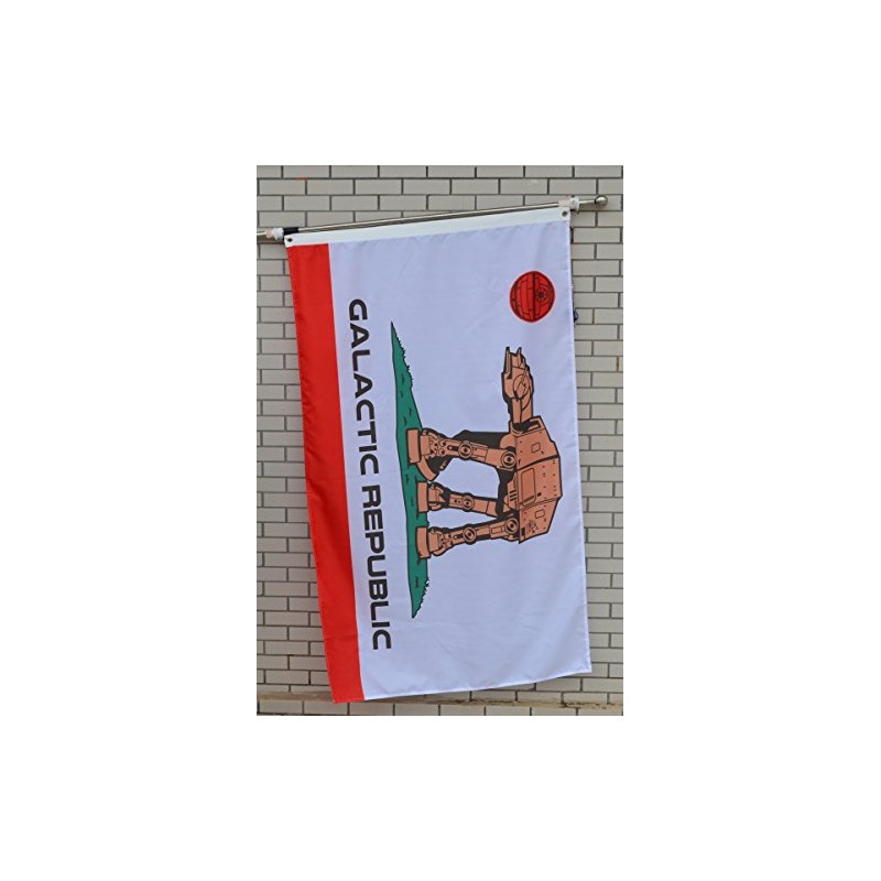 Fyon Large Flag Galactic Republic Flag 3X5Ft