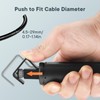 WODHMIEY Round Cable Stripper Tool, Cable Jacket Slitter Tool with