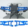 WEFEINO Aluminum Front Rear Suspension A-Arms Upgrade Parts for Tra-xxas