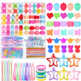 Needbrock 240Pcs Toddler Hair Clips Accessories For Girls Small Barrettes