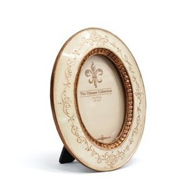 white mini frame oval