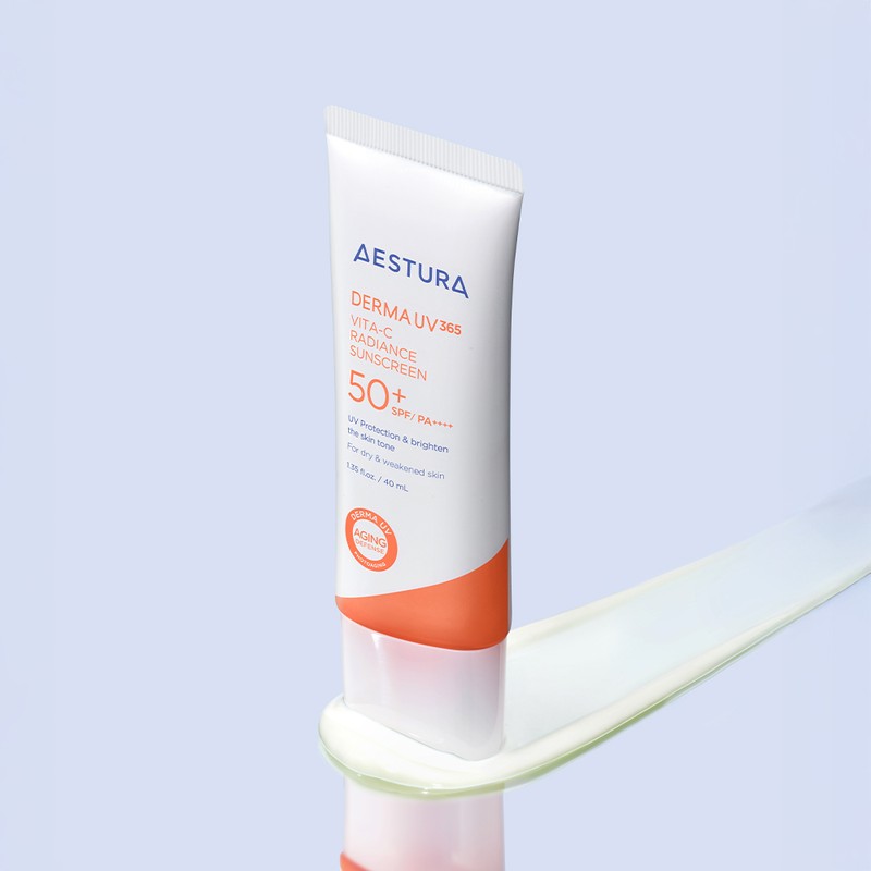 AESTURA Derma UV365 Vita-C Radiance Sunscreen 40ml Set (+20ml) -