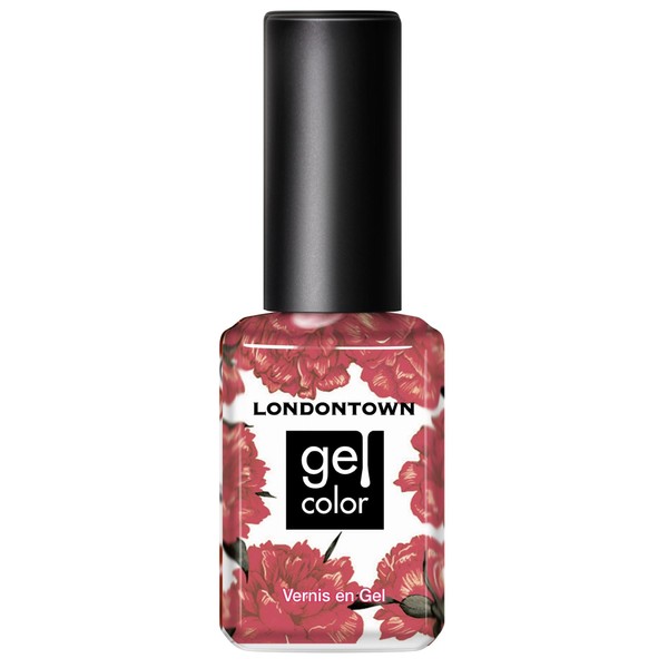 LONDONTOWN UV/GEL Nail Polish - Shimmery Candy Apple Red Color