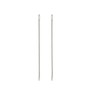 dophee 2 PCS Professional Big Eye Upholstery Needles 6" Long