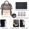 Leopard Print Diaper Bag Backpack Multi-Function Diaper Bag for Baby