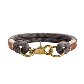 HUNTER Collar Sansibar Rantum Rope, 55 cm, Grey