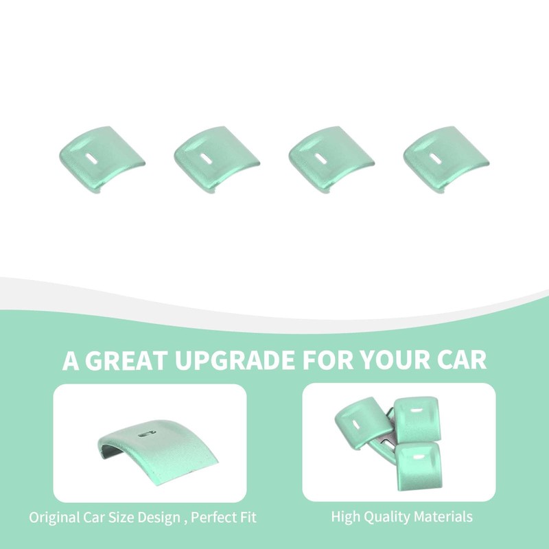 RAZPOY JK Window Switch Cover, 4PCS Center Console Window Switch