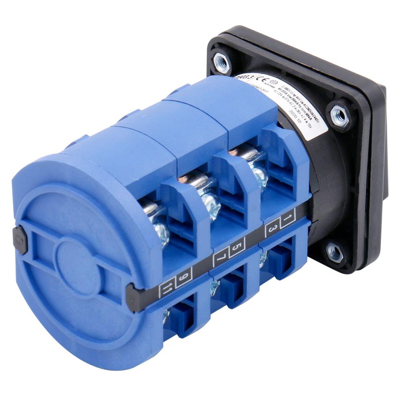 Heschen Universal Rotary Cam Selector Changeover Switch SZW26-63/D303.3 660V 63A