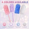 10 Pack Disposable Duster with 1 Handle,Thickened & Dense Fiber