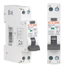 LE GARAGE Super Immunized Differential Class A SI 30mA 2P F+N 6ka Low Space RCBO 6KA 1P+N 30mA C Curve Type A Differential Switch Mini Super Immunized 40A