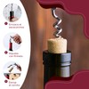 Vituzzi Sacacorchos para Vino de Acero Inoxidable con Corta Cápsulas.