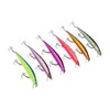 6PCS Minnow Fishing Lure Long Throw Floating Artificial Hard Bait