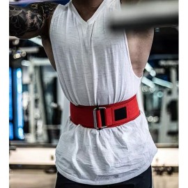 JM CAR VISION Faja Cinturón Cinto Pesas Crossfit Gym Con Auto Bloqueo