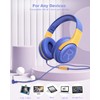 awatrue AT2 Auriculares con cable, color morado