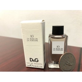 D & G 10 LA ROUE DE LA FORTUNE by DOLCE & GABBANA 0.16 oz / 5 ML EDT Pour Mini